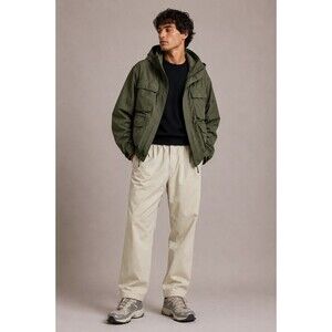 Rohan Men Sz 34x33 On Route Beige Pleated Pants Travel wear Gorpcore EUC